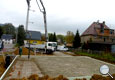 Bodenplatte wird gegossen